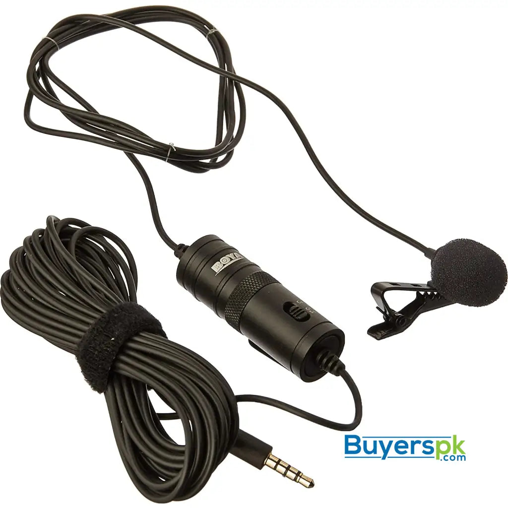 Boya By-m1 Professional Collar Microphone - Price in Pakistan Boya By-m1 Professional Collar Microphone - Price in Pakistan